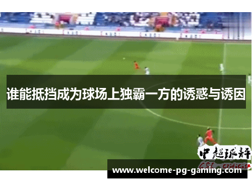 谁能抵挡成为球场上独霸一方的诱惑与诱因